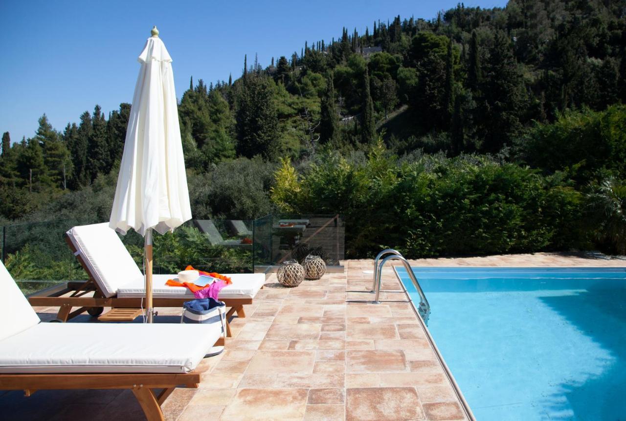 Villa Casa Azul With Private Pool Áyios Nikítas Exteriör bild
